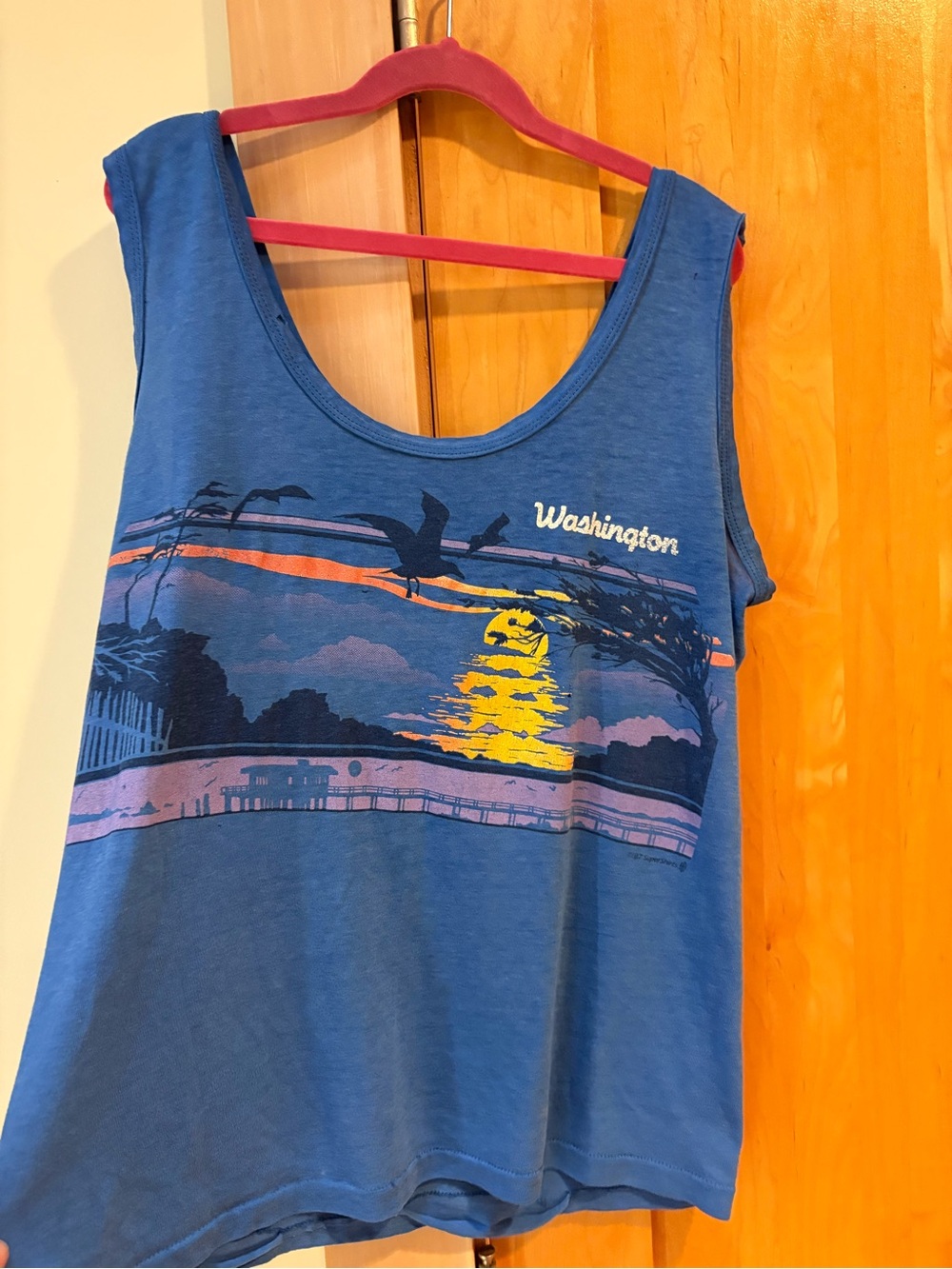 Vintage 1987 Washington StateTank Top